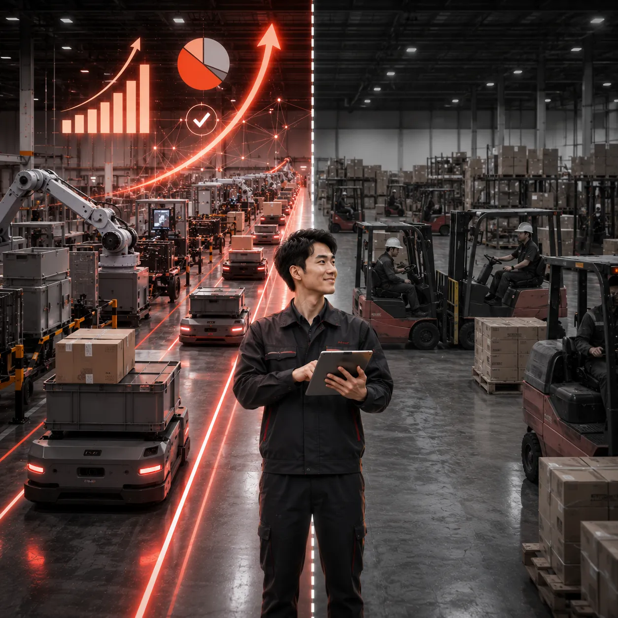 เพิ่มประสิทธิภาพ ลดต้นทุน วิธีลดการใช้ Forklift ในโรงงานให้เกิดประโยชน์สูงสุด